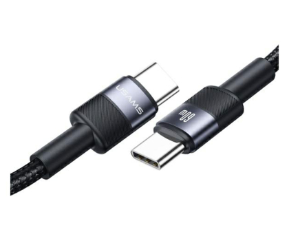 Kabel USAMS Kabel USB-C na USB-C 60W 1,2m Aluminum
